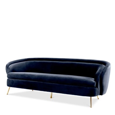 Canapea eleganta design LUX Orion, savona midnight blue