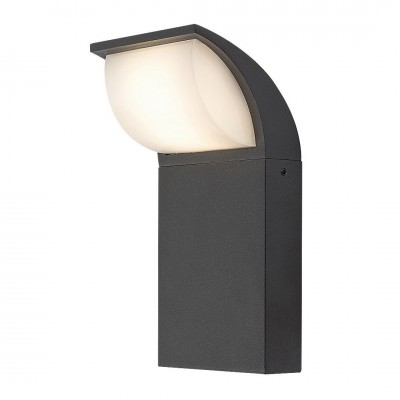 Aplica LED pentru iluminat exterior design modern IP65 Hongkong negru