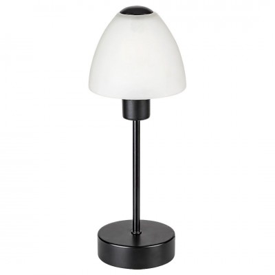 Veioza, lampa de birou design modern Lydia negru mat