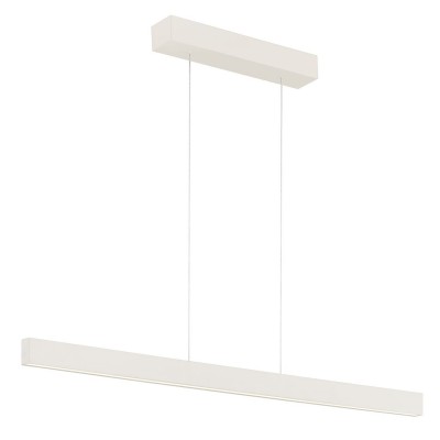 Lustra LED suspendata design modern Balans alb