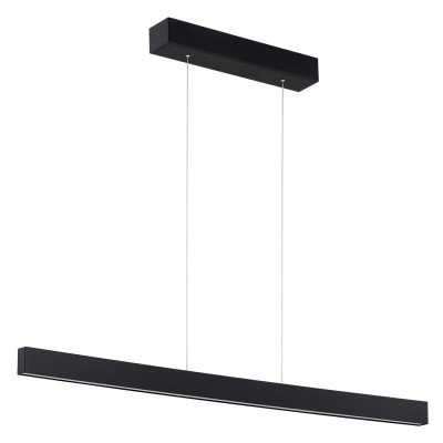 Lustra LED suspendata design modern Balans negru