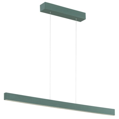 Lustra LED suspendata design modern Balans verde