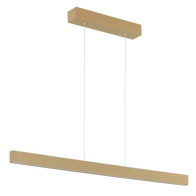 Lustra LED suspendata design modern Balans auriu