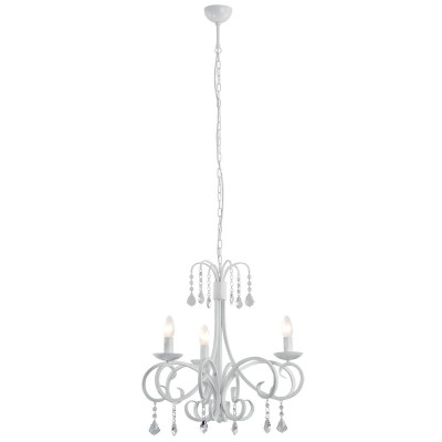 Pendul design modern Diadema alb