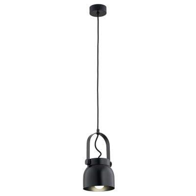 Pendul design modern LOGAN negru 14cm