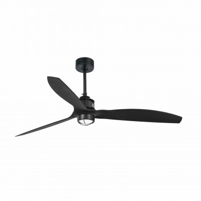 Lustra cu Ventilator si telecomanda JUST FAN M LED negru mat