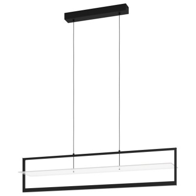 Lustra LED suspendata design modern Farneta negru