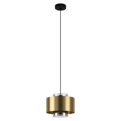 Pendul design modern Duglia negru, auriu