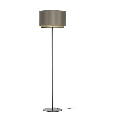 Lampadar, lampa de podea design modern Marchena negru, cappucchino