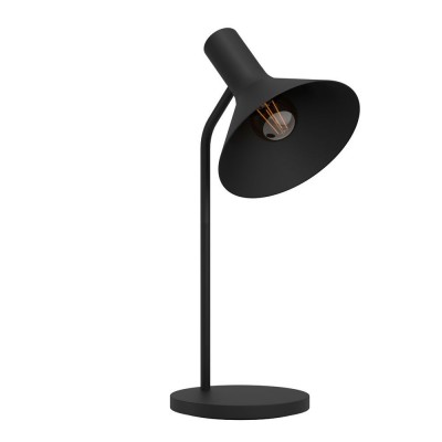 Veioza, lampa de masa design modern Morescana negru