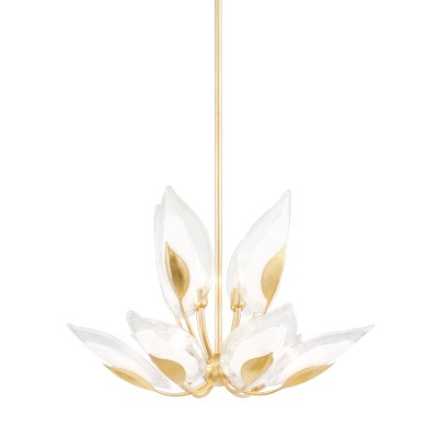 Candelabru LUX realizat manual, design deosebit BLOSSOM cu 10 surse de lumina