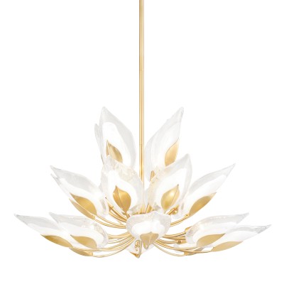 Candelabru LUX realizat manual, design deosebit BLOSSOM cu 20 surse de lumina