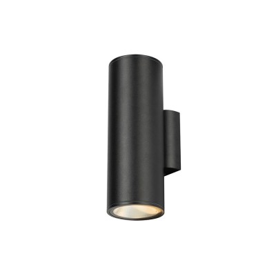 Aplica LED de perete pentru exterior IP65 Shim negru