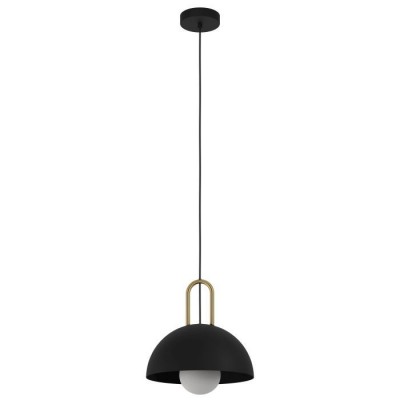 Pendul design modern Calmanera negru, alama