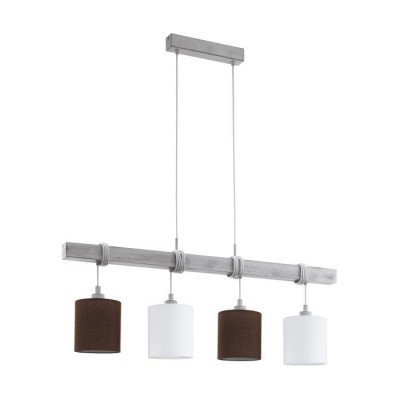 Lustre suspendata design modern Townshend alb, maro