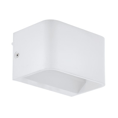 Aplica LED de perete design modern Sania 4 alb