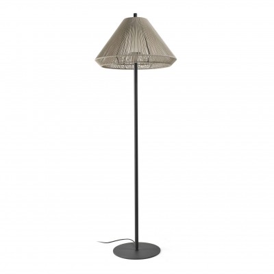 Lampa de podea iluminat exterior decorativ SAIGON 195/C70 gri/bej