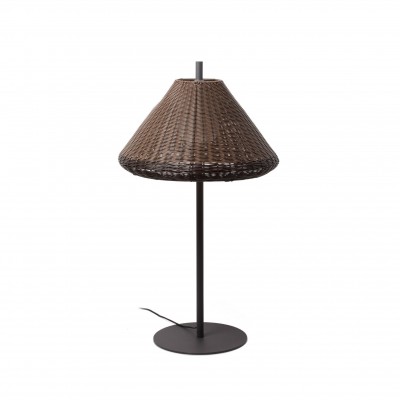 Lampa de podea iluminat exterior decorativ SAIGON 120/W70 gri/maro