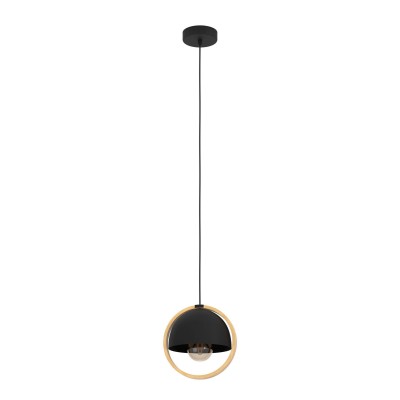 Pendul design modern Callow negru, maro