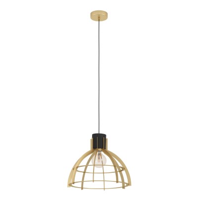 Pendul design modern Stillington negru, auriu