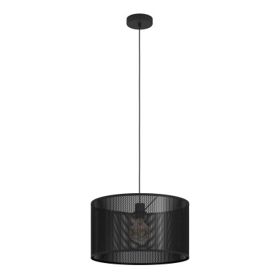 Pendul design modern Manby negru