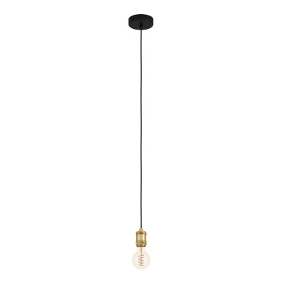 Pendul design modern Yorth negru, brunat