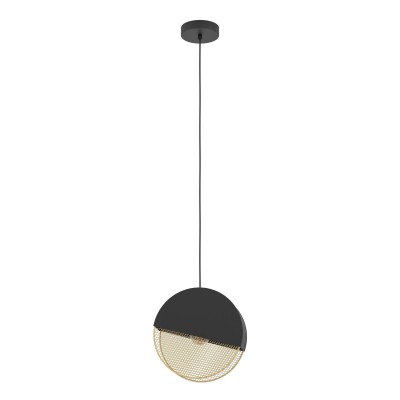 Pendul design modern Mumbles negru, auriu