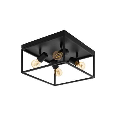 Plafoniera design modern SILENTINA negru