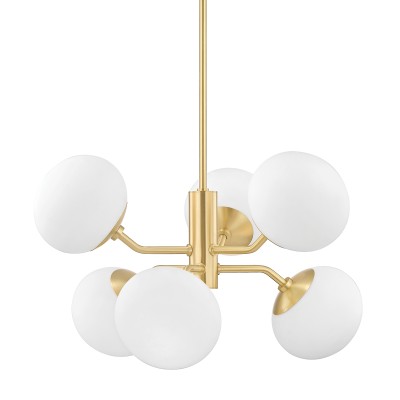 Candelabru, lustra suspendata, design modern ESTEE, alama antichizata