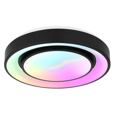 Plafoniera LED RGB cu telecomanda efect curcubeu SULLY 24W