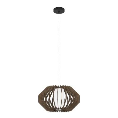 Pendul design modern Rusticaria negru, maro