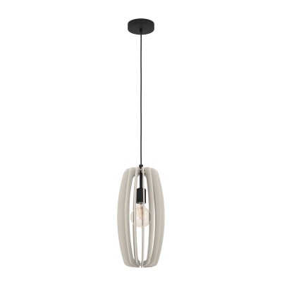 Pendul design modern Bajazzara negru, gri