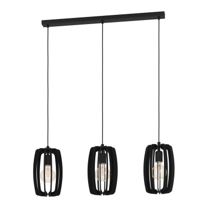 Lustra suspendata design modern Bajazzara negru