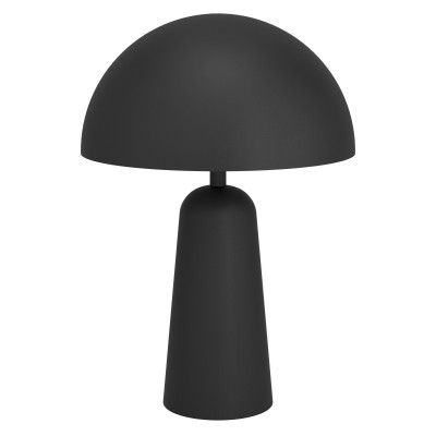 Veioza, lampa de masa design modern Aranzola negru, alb