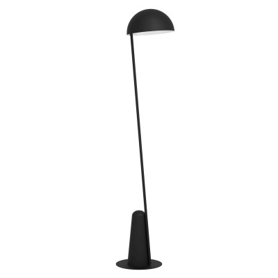 Lampadar, lampa de podea design modern Aranzola negru, alb