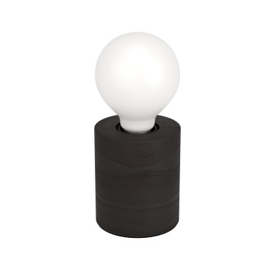 Veioza, lampa de masa design modern Turialdo 1 negru