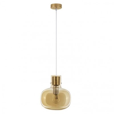 Lustra, Pendul design modern CINZIA champagne, 22cm