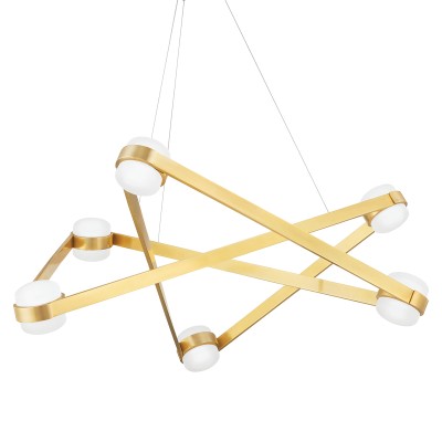 Lustra suspendata LED, design modern, ORBIT