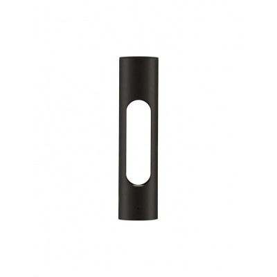 Stalp LED mic pentru exterior design modern IP54 Ellery negru