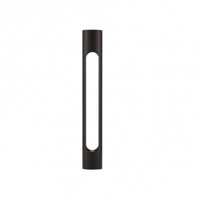 Stalp LED mic pentru exterior design modern IP65 Ellery negru H-60cm