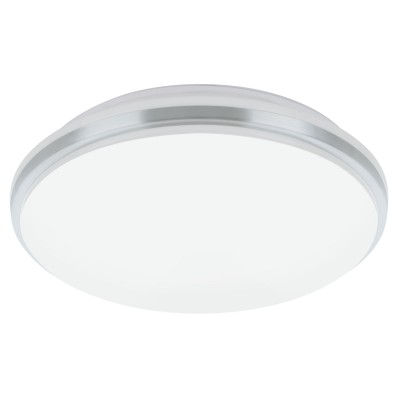 Plafoniera LED pentru baie design modern IP44 Pinetto alb, crom