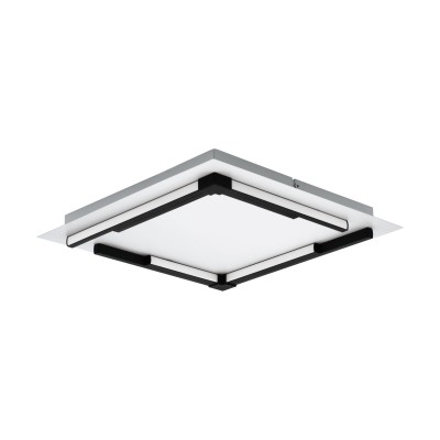 Plafoniera LED dimabila design modern Zampote alb, negru