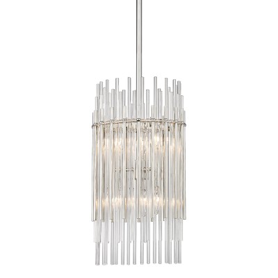 Lustra suspendata LUX, design elegant, WALLIS alama antichizata, cu 6 surse de lumina