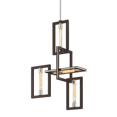 Lustra suspendata LUX, design modern, ENIGMA cu 4 surse de lumina 