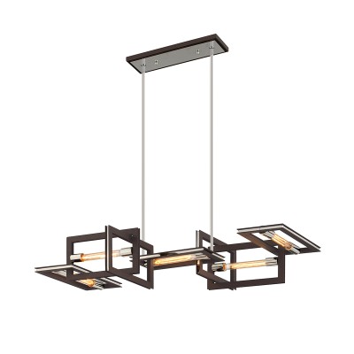 Lustra suspendata LUX, design modern, ENIGMA cu 5 surse de lumina 