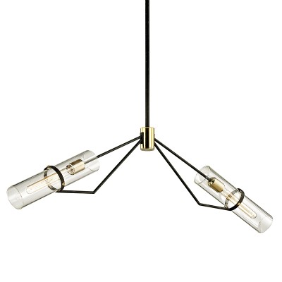  Lustra suspendata design modern RAEF, cu 2 surse de lumina