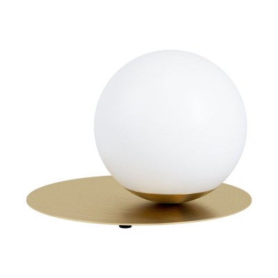 Veioza, lampa de masa design modern Arenales alama, alb