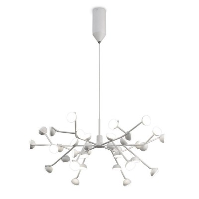 Lustra LED design modern ADN alb Large