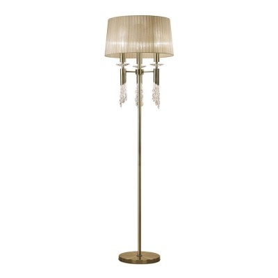 Lampadar elegant Tiffany alama antique/ abajur soft bronz