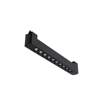 Spot LED, accesoriu pentru sinele monofazate Unity, Points negru 4000K